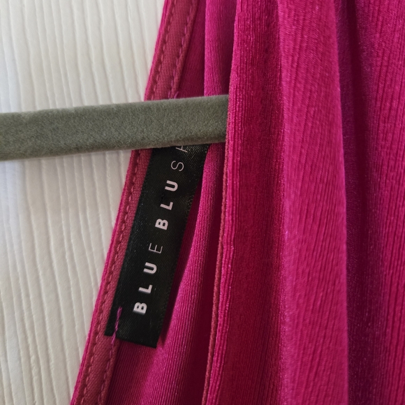 Blue Blush Fuchsia Bodysuit - Picture 5 of 5